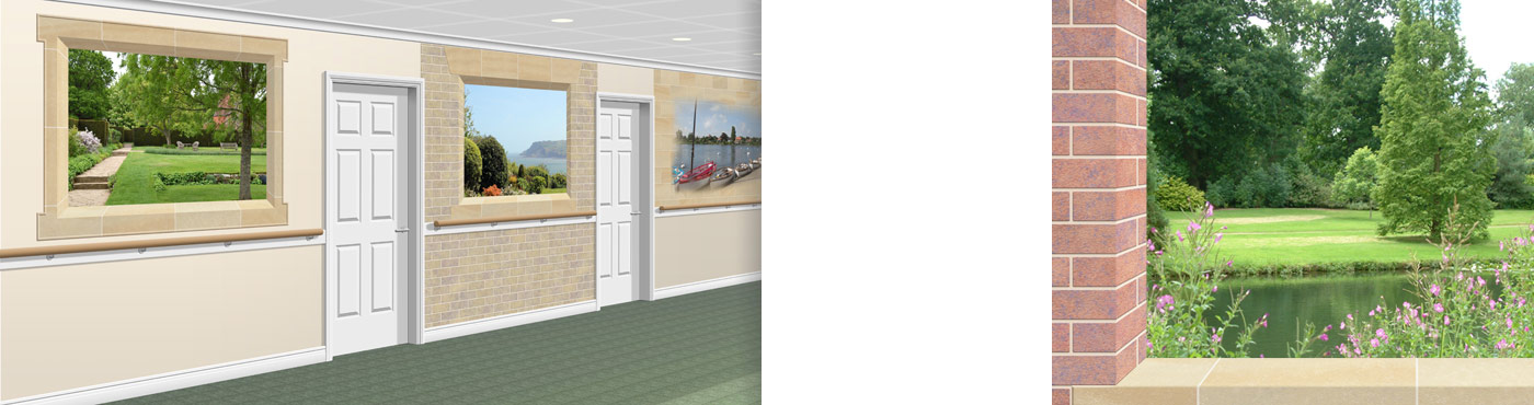 Decorative Murals for Care Homes